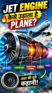 🔥 How Does a Jet Engine Work? ✈️ | Inside the Aircraft Engine