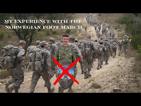 My Experience With The Norwegian Foot March | Army Storytime