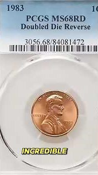STOP! This 1983 Penny is Worth $7,000! 😱 #coin #collectiblecoins