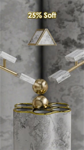 0% Soft vs 99% Soft ... 3d soft body simulation!