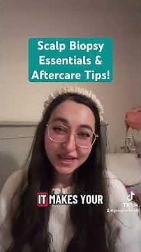 Scalp Biopsy Essentials & Aftercare! For Recovery & Healing ❤️‍🩹