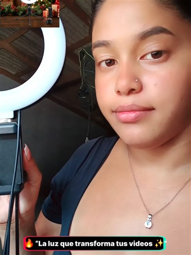 🔥 “Maquíllate, graba, estudia o toma fotos con la luz perfecta 💡”#AroDeLuz #miniringlight #ProductosVirales #CreadorDeContenido #TikTokShop