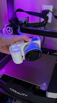 I improved the ergonomics of the Sony ZV-E10. Satisfying 3D printing of objects. #3dprinting