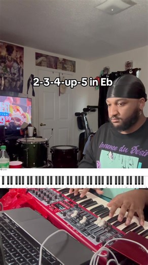 234up5 in Eb praisebreak tutorial #praisebreak #piano #pianotutorial #cogic #jesus
