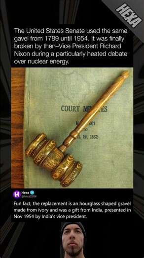 When Richard Nixon broke gavel👀#memes #richardnixon #usa