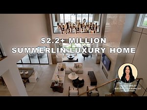 Summerlin Las Vegas Luxury Home Tour