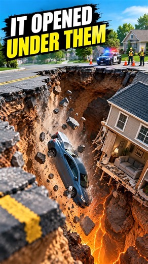 What Really Happens the Moment a Sinkhole Opens