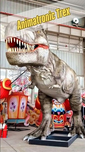 8-meter-long Animatronic T-Rex Model | Animatronic Trex