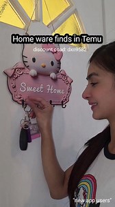 My favorite little upgrade 🥹🎀 This Hello Kitty 3D key wall from Temu makes losing my keys impossible (and my door sooo cute!) 💗 Use my code dxu9582 ✨ Thank you Temu #TemuFinds #HelloKittyLover #CuteHome #TemuCollab #HomeFinds | Mae Logan