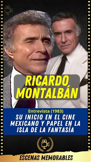 Ricardo Montalbán – Entrevista (1983) El actor mexicano recordó con cariño sus inicios en el cine de oro mexicano y su experiencia en la serie La Isla de la Fantasía en Estados Unidos. #escenasmemorables #RicardoMontalban #LaIslaDeLaFantasia | Escenas Memorables