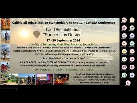 LaRSSA Web Chat - Striving for Land Stewardship in the Mining Industry