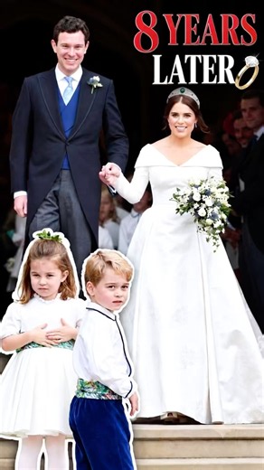 👑 8 Years Since Princess Eugenie’s Royal Wedding 💍🏰 #ユージェニー王女 #shorts