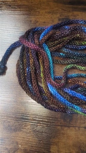 I now have two 50-ft lengths of eight ply mohair cord all dyed up and a few two ply mohair ready to go and now I just have to decide if I'm going to make something with it myself or see if somebody else wants it to make something. #operationfigment #handdyedyarn #mohair #cinchmaking #fypシ