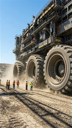 Mega Mining Giant on Wheels#MegaMachine #MiningGiant #ExtremeEngineering