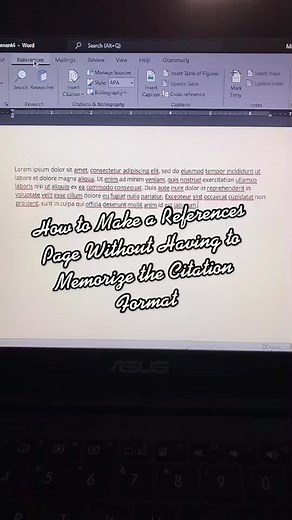 How to Make a References Page Without Memorizing Citation Format