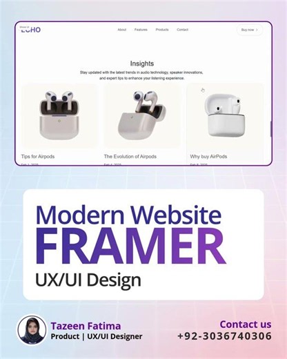 #uiux #framer #website #ui