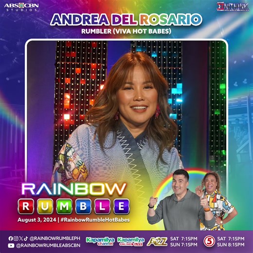 Andrea Del Rosario Joins Rainbow Rumble | Catch Her Live!