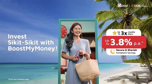 BoostMyMoney: Boost eWallet's Shariah-compliant savings