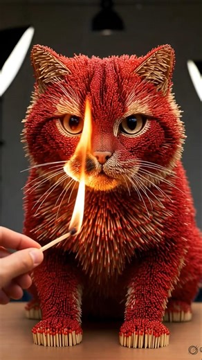 Wait For The End! Matchsticks से बना Realistic Animal 😱🔥