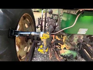 Maddox, Harbor Freight Bead Breaker Tire Tool Versus Tractor Tire!!!