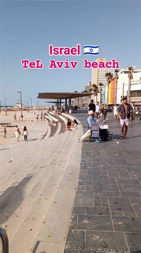 7.2K views · 1.5K reactions | Beautiful beach in TeL Aviv Israel  #Israel #telaviv #naturelovers #beach #holyland #travelvlog | Holy Land Travel Vlog | Facebook