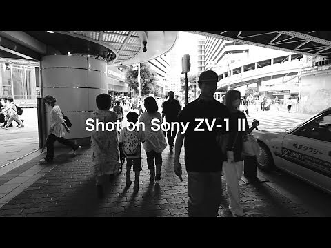 SONY ZV-1 II (ZV-1M2) Street photography and slow-motion S&Q mode
