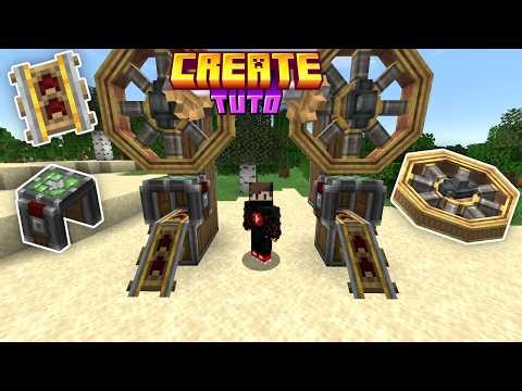 ASSEMBLEUR DE WAGONET, RAILS CONTRÔLEURS, VOLAN D'INERTIE : TUTO CREATE #46 [FR]
