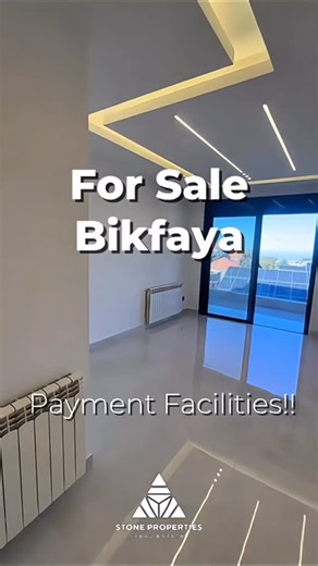 ✨ Bikfaya | Modern Mountain Living ▫️ New building | Exceptional finishing ▫️ 3 Bedrooms | 4 Bathrooms | Maid & storage room ▫️ Terrace available | Breathtaking mountain view ▫️ Sizes: 155–160 sqm 💰 Starting $250,000 | Payment facilities available 📞 For more info: 70 896 806 🏡 #Bikfaya #RealEstateLebanon #ApartmentForSale #ModernLiving #MountainView #LebanonHomes #NewBuilding #LebanonProperty #LuxuryApartments #InvestInLebanon #DreamHome #PaymentFacilities | Stone Properties