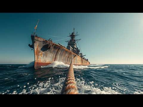 Salvaging and Restoring a WWII Aircraft Carrier After 60 Years Underwater