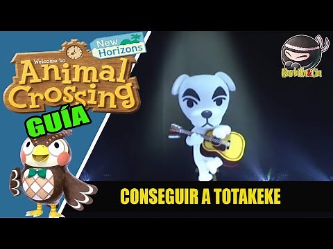 Como conseguir que TOTAKEKE visite la isla en 🐻 ANIMAL CROSSING NEW HORIZONS 🐶