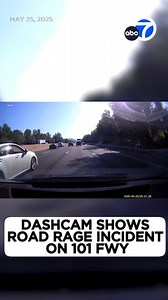 1.3M views · 9.1K reactions | A frightening road rage incident was caught on dash camera video in Agoura Hills on Sunday. https://abc7.la/3HeU3xB | ABC7 | Facebook