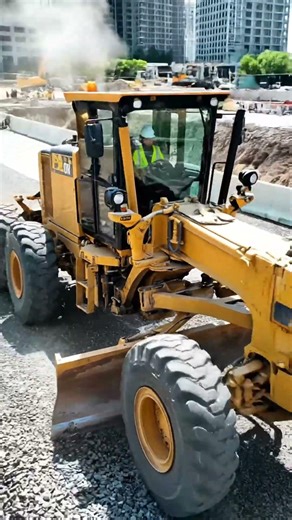 Amazing Grader Operation: Building Roads & Moving Earth! 🚜