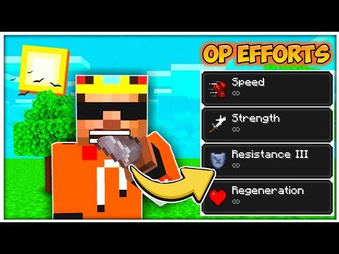 Eating Gives OP Effects in Minecraft! 😱🔥