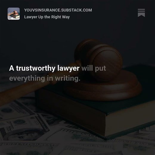 Lawyer Up the Right Way - Clip 1 #autoinsurance #Extennsion #InjuyrLawyer