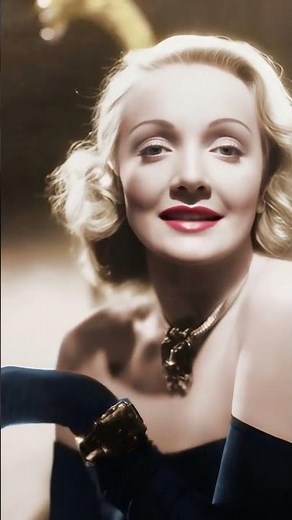✨Marlene Dietrich's - Lili Marleen ✨ Colorized AI Lip Sync