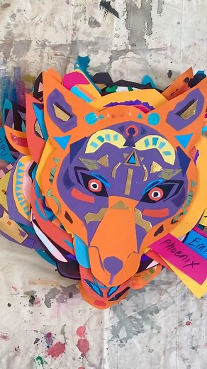 Little Artists | Art Education Projects on Instagram: "ANIMAL COLLAGES ~ which one is your favourite? Tiger, wolf, owl, fox, raccoon or bear? I’m putting together process videos and downloadable templates for these but can’t decide which animal to start with! Any preferences?? 🐻 🦊 🦉 🐯 🐺 🦝? #collage #collageactivities #collageforkids #arteducation #artclassroom #artteachingideas #artteachers #artforkids #primaryart #primaryartteacher #elementaryart #homeschoolingideas"