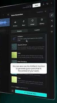 Create Guitar Stems Fast with Moises AI Studio