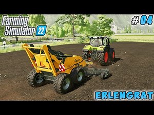 New CLAAS ARION tractor cultivating & picking stones, selling lettuce | Erlengrat | FS 22 | ep #05