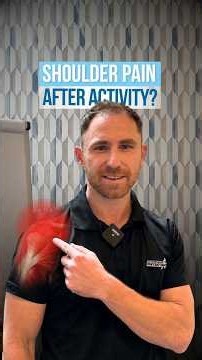 Shoulder Pain After Activity?