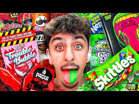 The Ultimate Spicy VS Sour Challenge