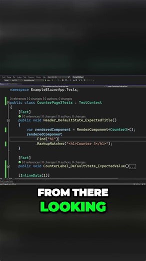 Are you testing your Blazor UI components?