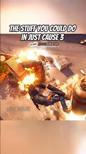 The stuff you could do in Just Cause 3 #justcause #justcause3 #jc3 #gaming