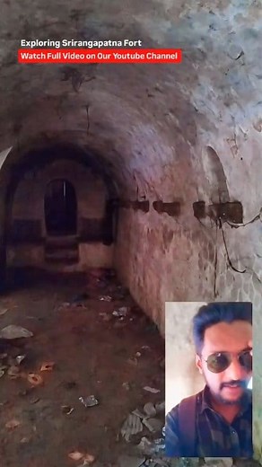 Exploring the secret underground tunnel inside Tipu Sultan's historic fort – lost history, hidden passage, and untold mysteries revealed! 🔥🏰 #TipuSultan #SecretTunnel #HiddenPassage #UndergroundFort #MysoreFort #IndianHistory | Shafiq Ahmed Vlogs