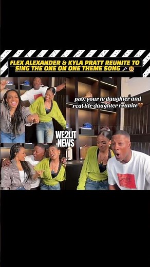 Flex Alexander & Kyla Pratt Reunite To Sing The One on One Theme Song!!