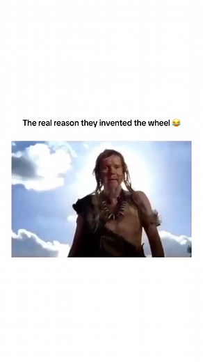 The real reason they invented the wheel 🛞😂 #inventedthewheel #thewheel #wheel #caveman #cavemen #invention #stripperpole #poledancing #meme #memes #funnymemes #relatable #dailymemes #thesigmaking #vforvendettavibes