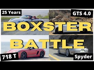 Boxster Battle - Which 2021 Porsche Boxster Spec is the Best?