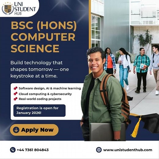 BSc (Hons) Computer Science | The World Runs on Code — Be the One Who Writes It