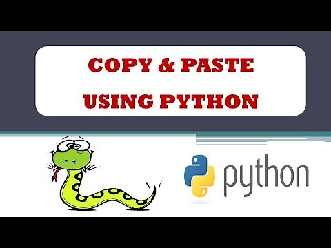 How to Copy & Paste Using Python - Python Project