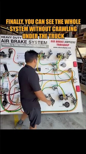 How Truck Air Brakes ACTUALLY Work 🚛💨