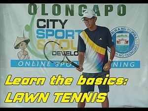 How To Learn Basic Lawn Tennis Episode 1